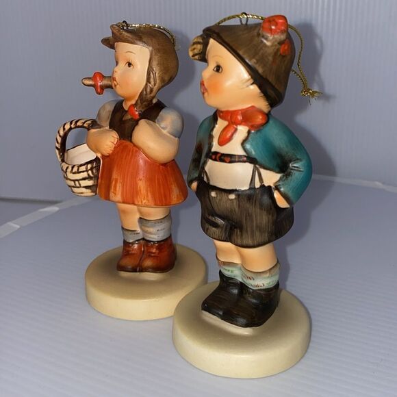 Schmid Reproduction Bertha Hummel 1984 2nd Edition Girl 1985 3rd Edition Boy - Picture 3 of 8